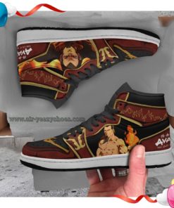 Firelord Ozai Boot Sneakers Custom Avatar The Last Airbender Anime Shoes - High Top Sneaker