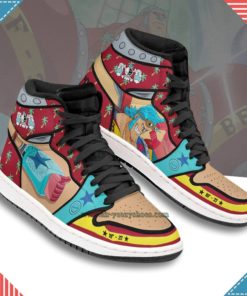 Franky Anime Shoes Custom One Piece Boot Sneakers – High Top Sneaker