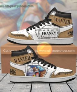 Franky Boot Sneakers Custom One Piece Anime Shoes – High Top Sneaker