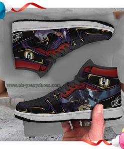 Fumikage Tokoyami Boot Sneakers Custom My Hero Academia Anime Shoes – High Top Sneaker