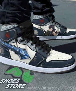 Gajeel Redfox Shoes Custom Fairy Tail Anime Boot Sneakers - High Top Sneaker