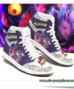 Gengar Anime Pokemon Custom Air Jordan 1 Shoes