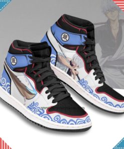 Gintoki Sakata Anime Shoes Gintama Custom Boot Sneakers – High Top Sneaker