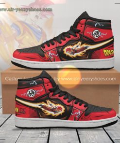 Goku God Anime Shoes Custom Dragon Ball Boot Sneakers – High Top Sneaker