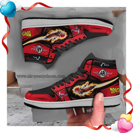 Goku God Anime Shoes Custom Dragon Ball Boot Sneakers - High Top Sneaker