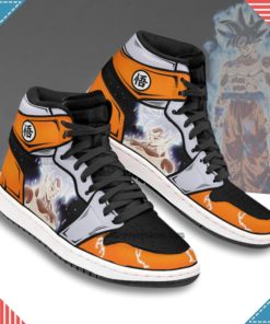 Goku Ultra Instinct Anime Shoes Dragon Ball Custom Boot Sneakers - High Top Sneaker