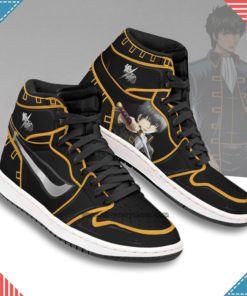 Hijikata Toushirou Anime Shoes Gintama Custom Boot Sneakers