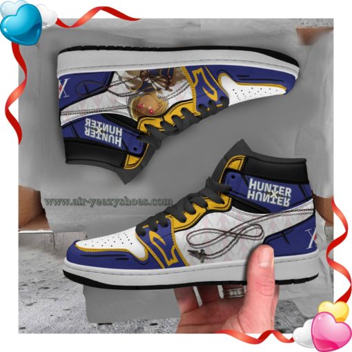 Hunter x Hunter Shoes Anime Sneakers Custom Boot Kurapika Leash