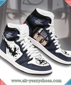 Itachi Shoes Amaterasu Naruto Anime Basketball Sneakers