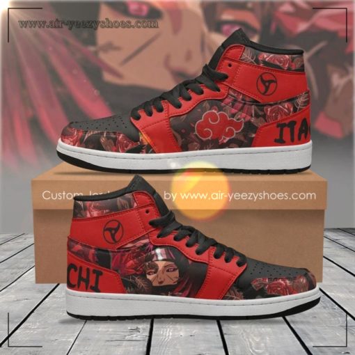 Itachi Uchiha Sneakers Custom Naruto Anime Shoes
