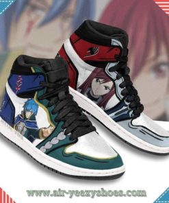 Jellal x Erza Boot Sneakers Custom Fairy Tail Anime Shoes