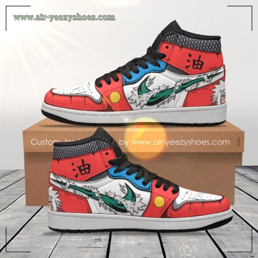 Jiraiya Cosplay Shoes Custom Anime Naruto Boot Sneakers Sage Mode