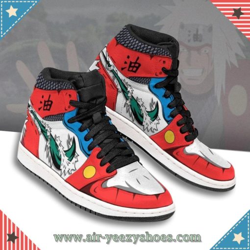 Jiraiya Cosplay Shoes Custom Anime Naruto Boot Sneakers Sage Mode