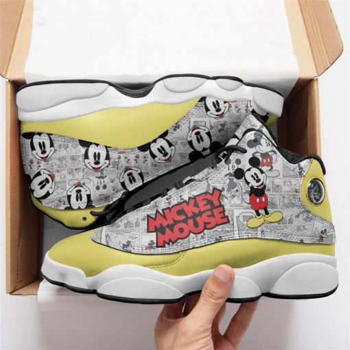 Mickey Mouse Jordan 13 Sneakers