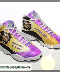 Minnesota Vikings Jordan 13 Sneakers
