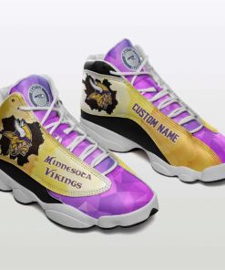 Minnesota Vikings Jordan 13 Sneakers