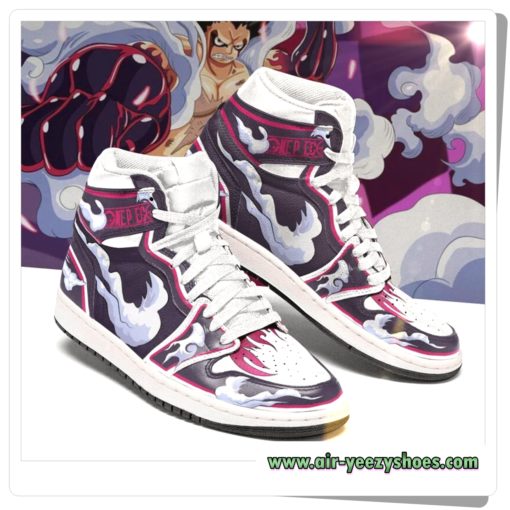 Monkey D Luffy One Piece Anime Japanese Coplay Jordan Sneaker Boots