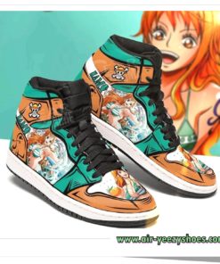 Nami One Piece Anime Japanese Coplay Jordan Sneaker Boots