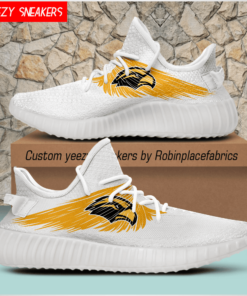 NCAA Southern Miss Golden Eagles Yeezy Boost Sneakers