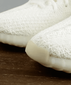 Nebraska Cornhuskers Yeezy Boost White Sneakers