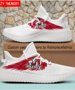 New Mexico State Aggies Yeezy Boost Sneakers