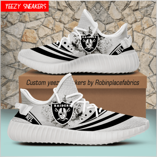 NFL Oakland Raiders Yeezy Sneakers Boost