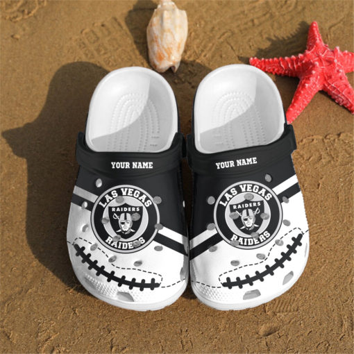 Personalized Las Vegas Raiders Crocs Classic Clog