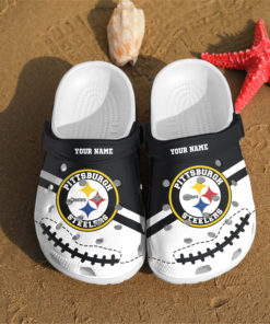 Personalized Pittsburgh Steelers Crocs Classic Clog