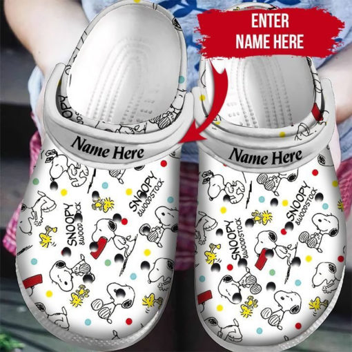 Personalized Snoopy Crocs Classic Clog