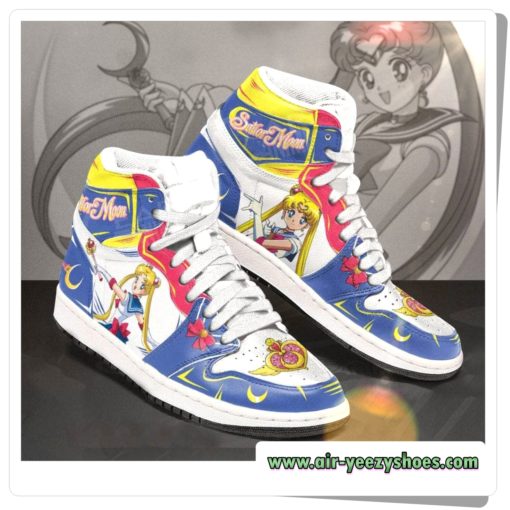 Sailor Moon Custom Jordan Sneaker Boots