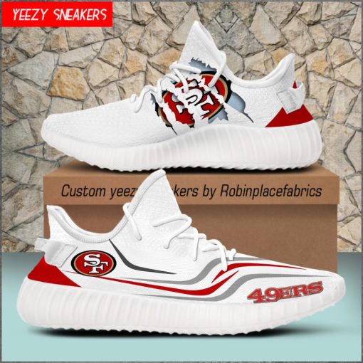 San Francisco 49ers Yeezy Boost Sneakers