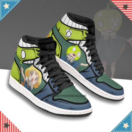 Suika Shoes Custom Dr. Stone Anime Boot Sneakers