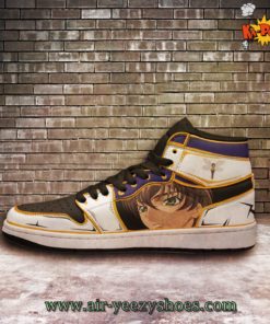 Suzaku Kururugi Boot Sneakers Custom Code Geass Anime Shoes