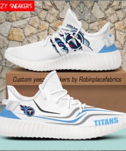 Tennessee Titans Yeezy Boost Sneakers