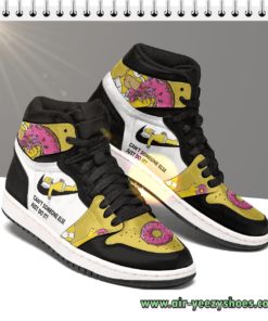 The Simpsons Can’t Someone Else Just Do It Homer Simpson Donut Sneakers Boots