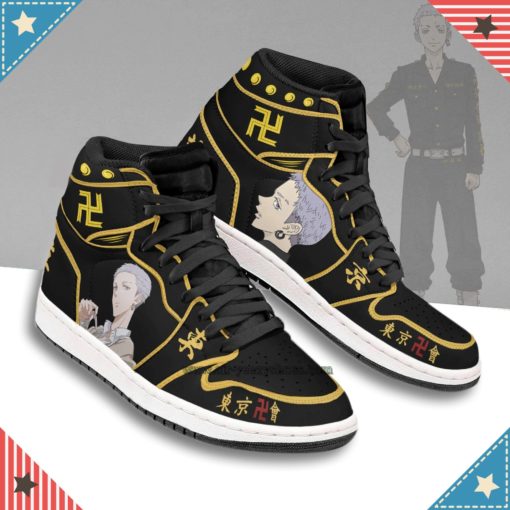 Tokyo Revengers Takashi Mitsuya Anime Shoes Custom Boot Sneakers