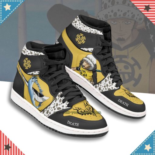 Trafalgar Law Anime Shoes Custom One Piece Boot Sneakers