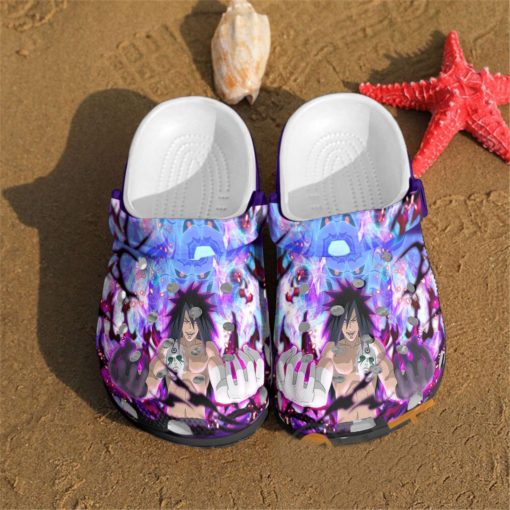 Uchiha Madara Naruto Crocs Clog Shoes
