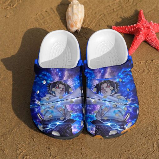 Uchiha Sasuke Signature Crocs Clog Shoes
