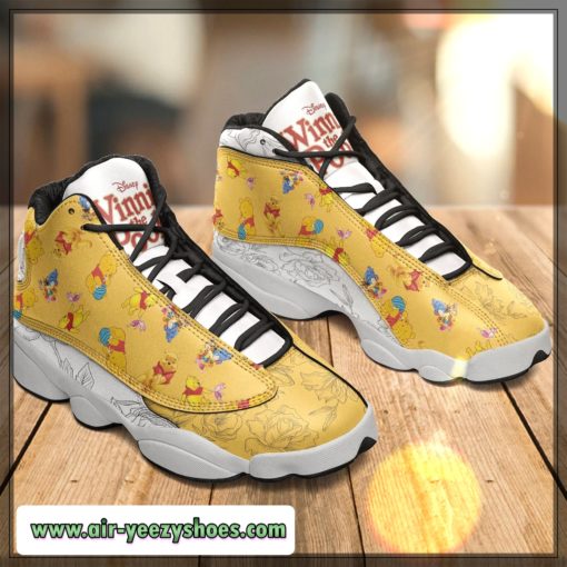 Winnie The Pooh Air Jordan 13 Shoes