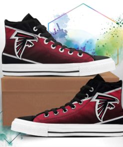 Atlanta Falcons Casual Canvas Shoes