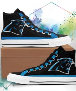 Carolina Panthers Casual Canvas Shoes