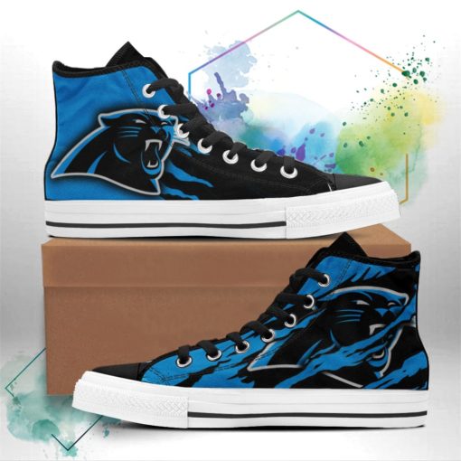 Carolina Panthers Shoes Casual Canvas Shoes