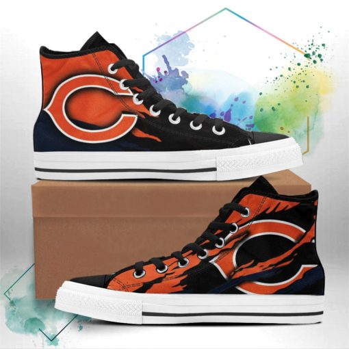 Chicago Bears Shoes Casual Canvas Shoes