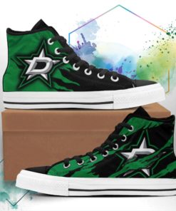 Dallas Stars Shoes Casual Canvas Shoes
