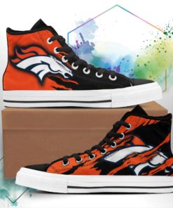 Denver Broncos Shoes Casual Canvas Shoes
