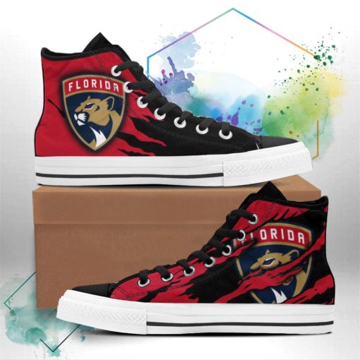 Florida Panthers Shoes Casual Canvas Shoes