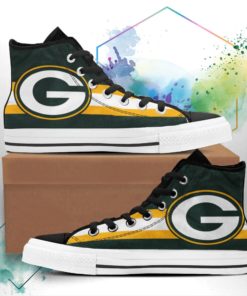 Green Bay Packers Casual Canvas Shoes
