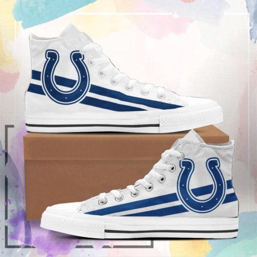 Indianapolis Colts Casual Canvas Shoes