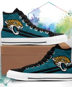 Jacksonville Jaguars Casual Canvas Shoes